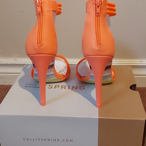 🌞SALE😎Call It Spring orange sandals - Picture 3 of 5
